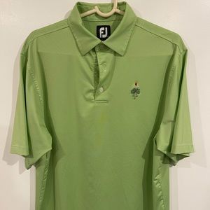 Footjoy collared golf shirt. Marion Country Club logo